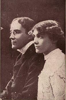 Laurence Irving and Mabel Hackney.1910