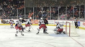 Lehigh Valley Phantoms Hartford Wolf Pack December 14 2019 1 (cropped)
