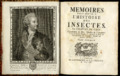 Mémoires pour servir a l'histoire des insectes. Par Charles De Geer