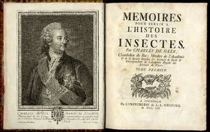 Mémoires pour servir a l'histoire des insectes. Par Charles De Geer