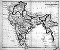 Map of the Indian Empire. Wellcome M0001254