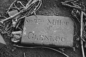 Marker stone to Lord Glenlee, New Calton Burial Ground