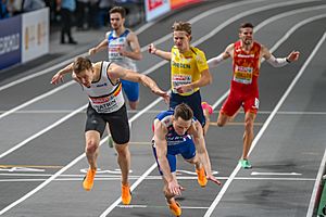 Men's 400m final at Istanbul 2023