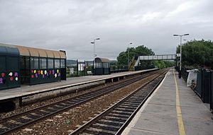 Nailsea and Backwell railway station MMB 56