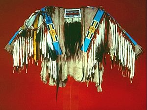 Nez Perce beaded shirt