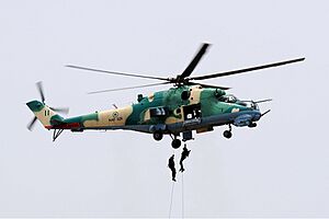 Nigerian Air Force Mil Mi-24V Iwelumo-1