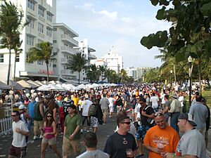 Ocean Drive during Superbowl XLI