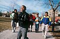 Oz Park, North Larrabee Street, Chicago, February 1989; photographer, Jeff Wassmann