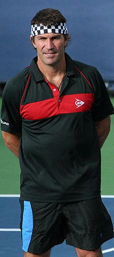 Pat Cash at 2010 US Open