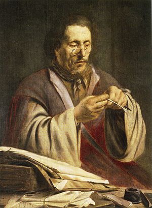 Paulus Lesire 1628-29 The Quill Cutter