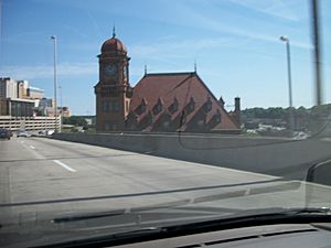 Richmond Main Street Station from I-95 in Virginia