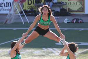 Roughrider Cheerleader SK Roughriders CalgaryStamps