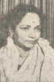Sarojini Mahishi portrait