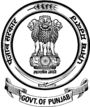 Seal of the Government Of Punjab (Black On White).svg