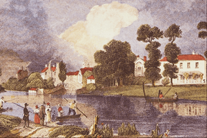 Shepperton, Middlesex - William Tombleson