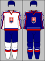 Slovak national team jerseys 2005