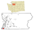 Snohomish County Washington Incorporated and Unincorporated areas Mountlake Terrace Highlighted