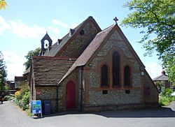 St Mark's Church, Alma Road, Heath End, Farnham (May 2015) (1).JPG