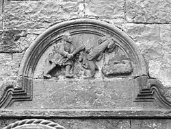 Stone carving from Dean House 01