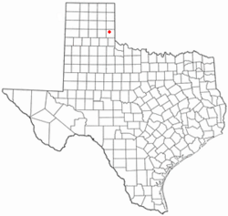 Location of Samnorwood, Texas