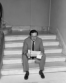 Ted Stevens as Assistant Minority Leader, 1977