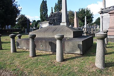 The tomb of Prince Augustus Frederick, Kensal Green Cemetery