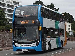 Torquay Corbyns Head - Stagecoach 15319 (YN67YKC) repainted