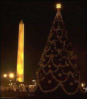 US National Christmas Tree 1979
