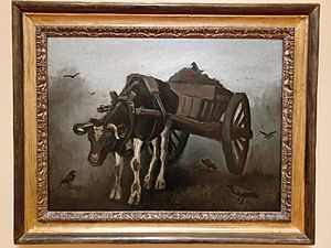 Van Gogh's The Ox Cart (Portland Art Museum)