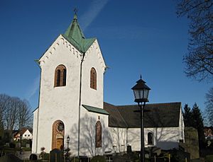 Veberöd Church in February 2012