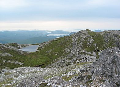 View north west from summit of Benbrack - geograph.org.uk - 200889