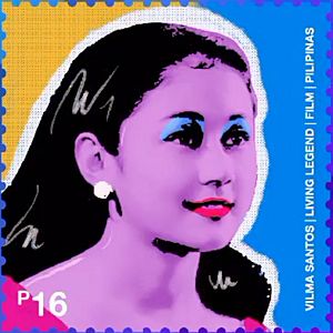 Vilma Santos 2022 stamp of the Philippines