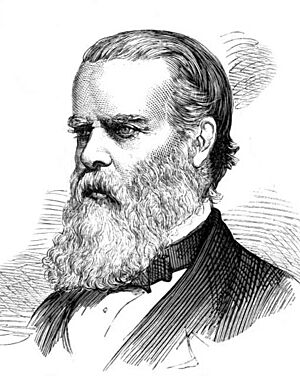 Walter Watson Hughes by Samuel Calvert - Illustrated Australian News (1875)