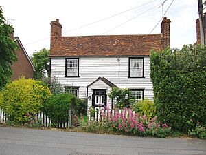 Weather-boarded cottage at Tillingham - geograph.org.uk - 4994565