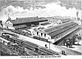 Winter Quarters of the Great Barnum-London Show