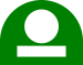 A white rectangle and a white circle, both on a green background with a domed top.
