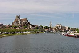 The Yonne at Auxerre