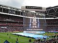 2010 FA Cup Final banner