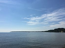 2016-08-19 10 59 06 View southeast across Herring Bay from Maryland State Route 423 (Fairhaven Road) in Fairhaven-on-the-Bay, Anne Arundel County, Maryland.jpg