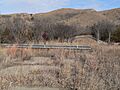 Adamson Bridge site from S bank 3