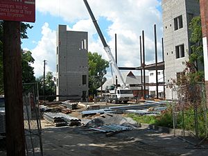 Adriance-library-2008-construction