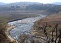 American river running through the El Dorado hills