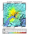 Anchorage earthquake shakemap