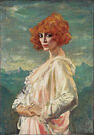 Augustus Edwin John - The Marchesa Casati - Google Art Project