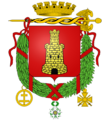 Blason ville fr Caen (Calvados) (Orn ext)