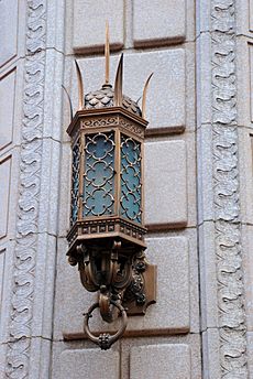 Bronze lantern on Bank of California Building - Portland, Oregon