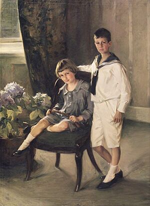 Brooklyn Museum - The Brothers - Lydia Field Emmet - overall