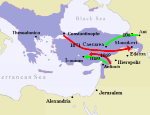 Byzantium vs Seljuk c 1071 cropped