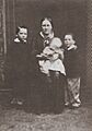 Catherine Davies and her children, who emigrated to Patagonia on the 'Mimosa'