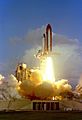 Challenger launch on STS-7